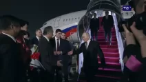 Путін прибув до КНР / Скриншот