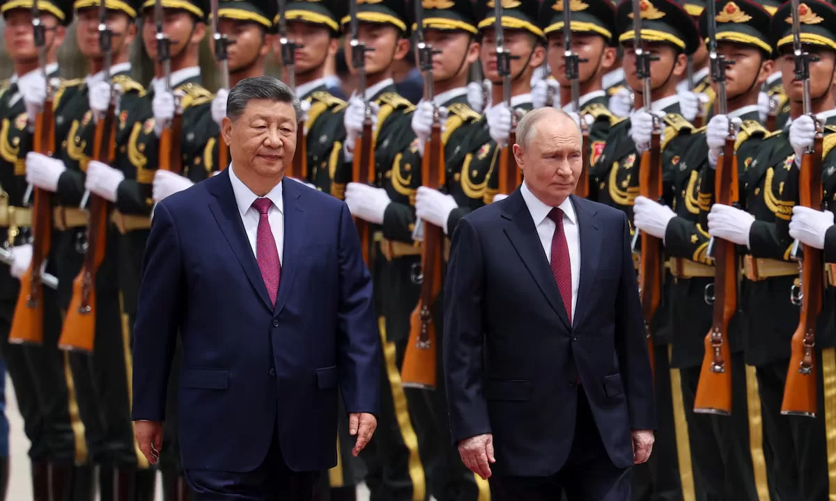 Сі Цзіньпін та Володимир Путін / Фото: Reuters