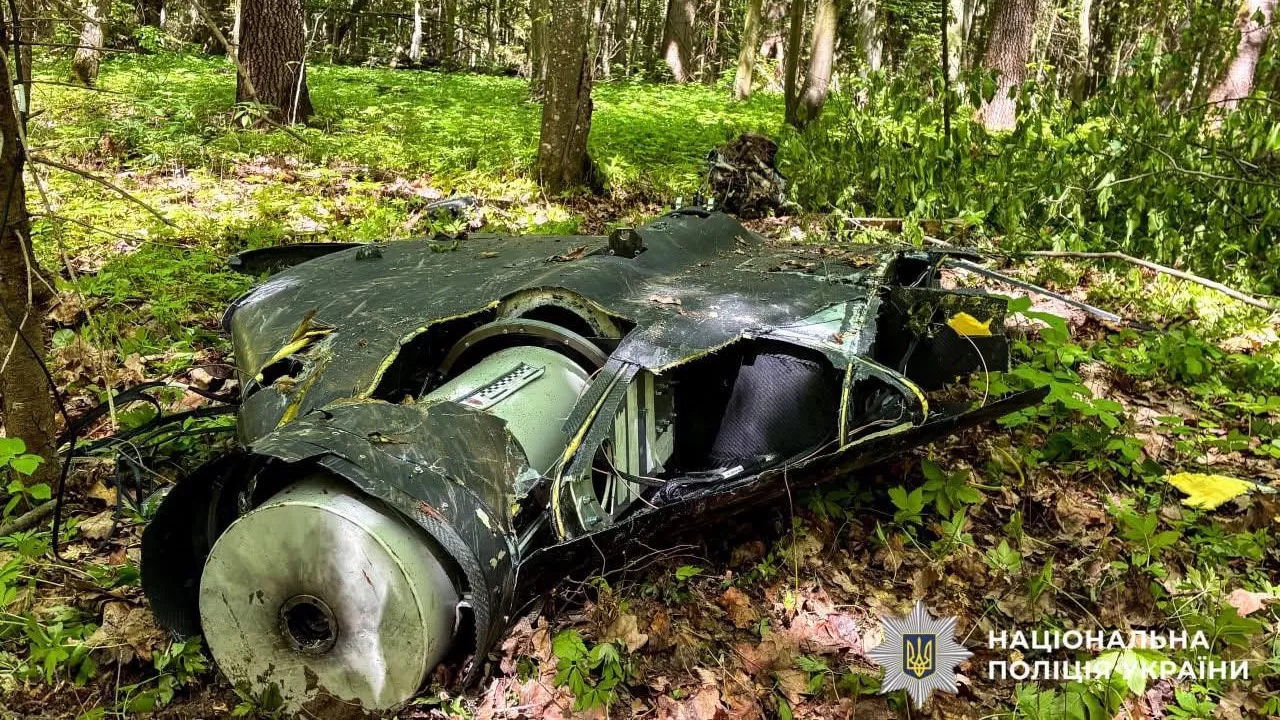 На Рівненщині вибухотехніки поліції знешкодили залишки ворожих дронів / Фото: Нацполіція
