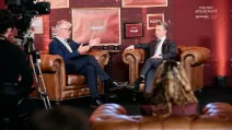 Пол Йонсон на мероприятии Speakeasy GLOBSEC в Праге, 23 мая 2026 года / Фото: Балдо Скьякка