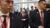 Путін і його охорона / Фото Anadolu Ajansı