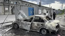 UN World Food Programme warehouse after the Russian strike on Dnipro / Photo: UN World Food Programme