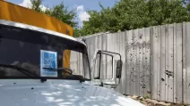 Росіяни атакували авто енергетиків на Харківщині / Фото: Харківобленерго