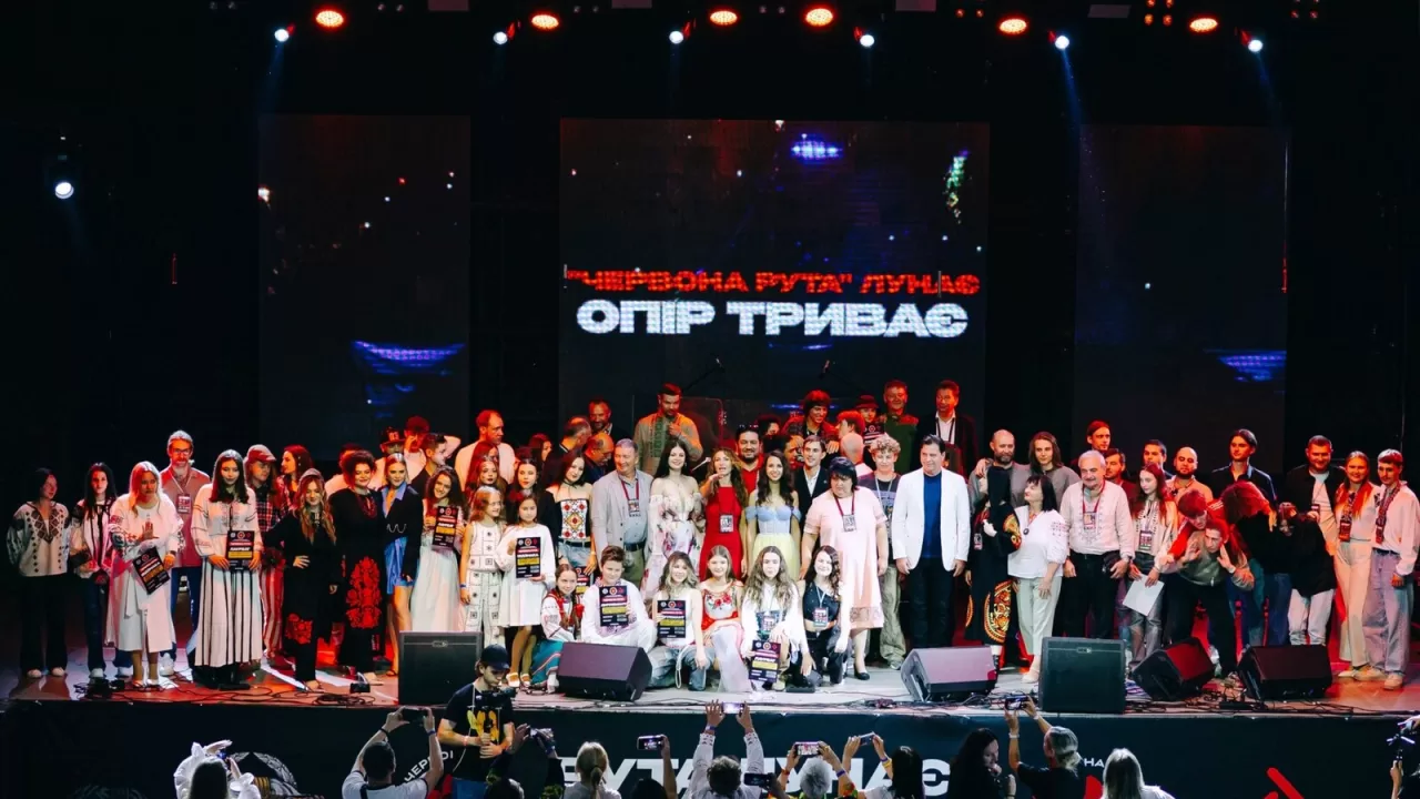 Переможці фестивалю "Червона рута" у Львові, 25 вересня 2025 року / Фото: rutafest.art
