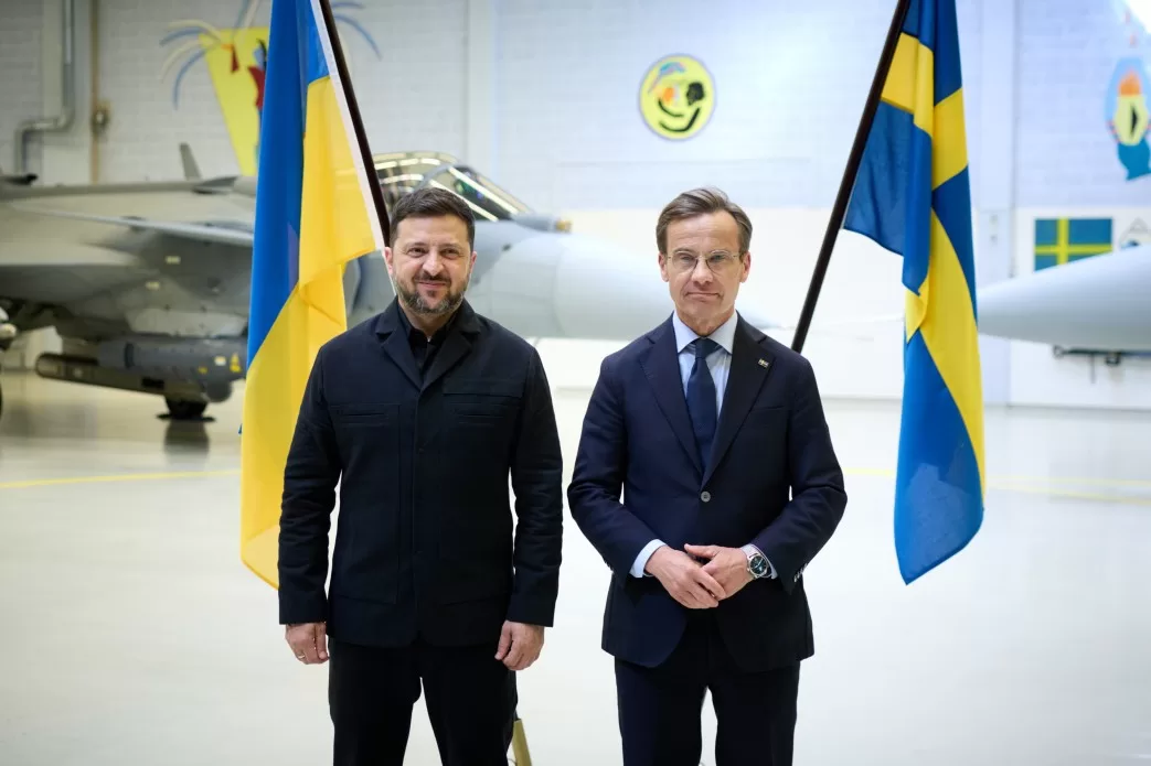 Володимир Зеленський та Ульф Крістерссон / Фото: Офіс президента України