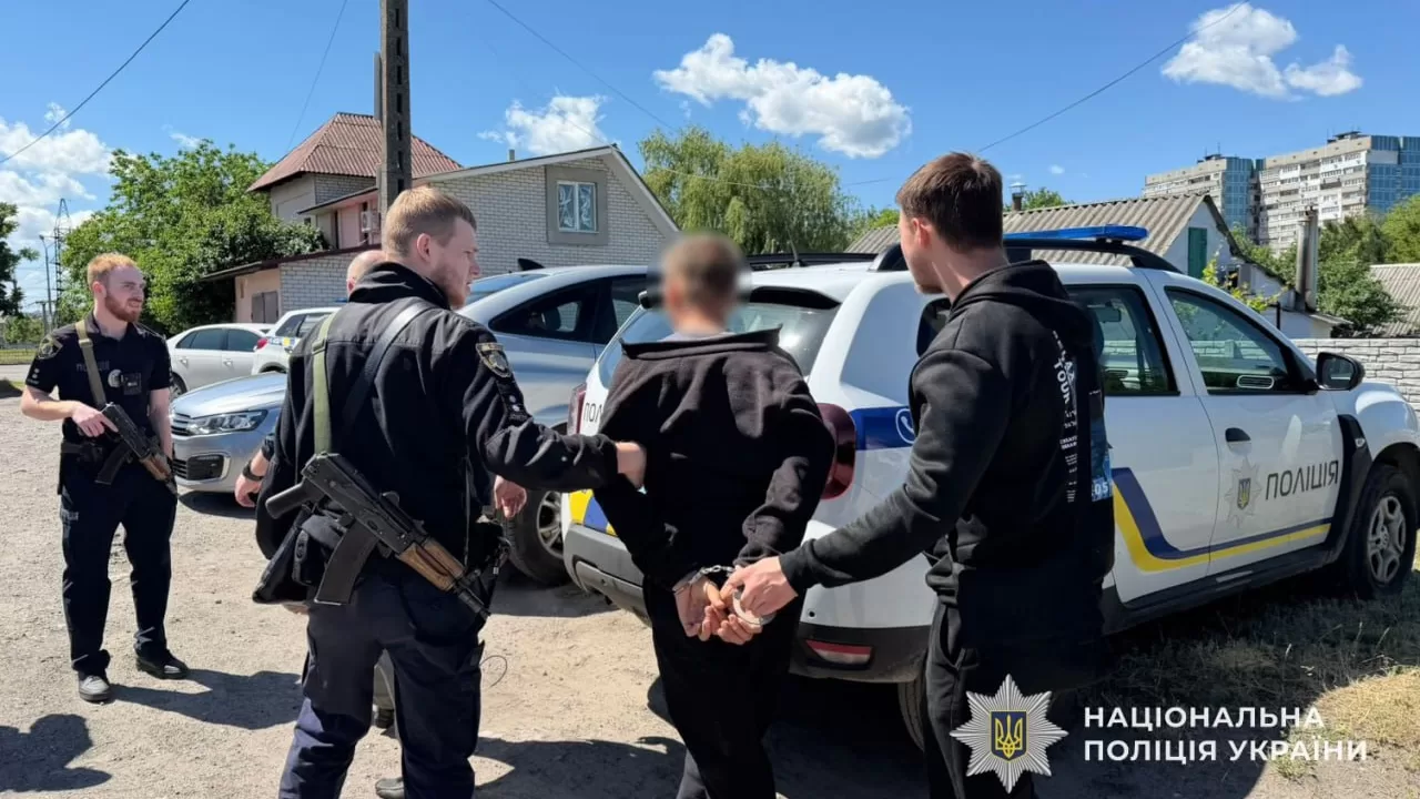 Затримання підозрюваного у вбивстві дитини у Дніпрі / Фото: ГУНП в Дніпропетровській області