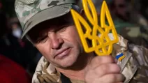 Фото з мітингу націоналістичних партій, присвяченого 73-й річниці створення Української повстанської армії (УПА) у Києві. 14 жовтня 2015 / Фото: DepositPhotos
