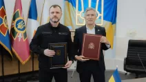 Міністри внутрішніх справ України та Іспанії Ігор Клименко та Фернандо Гранде-Марласко Гомес / Фото: МВС