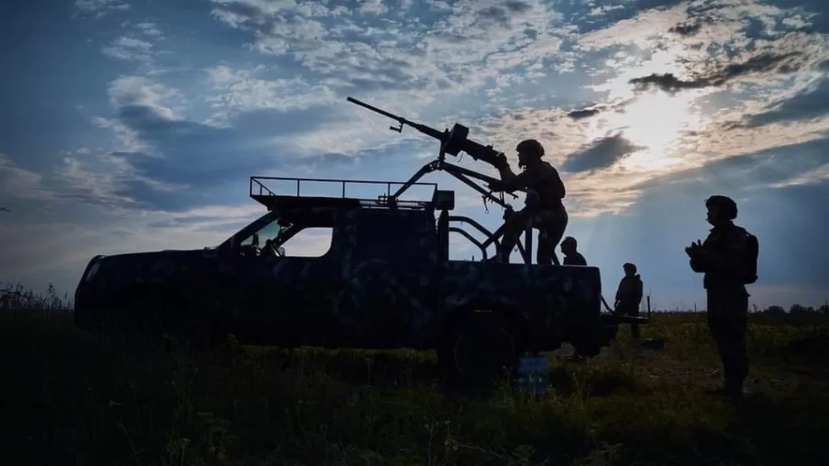 Servicemen of the 121st Separate Territorial Defense Brigade of the Armed Forces of Ukraine hunt enemy attack drones / Photo: Come Back Alive Foundation