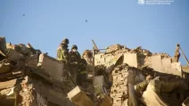 Rescuers at the site of the Russian strike on Dnipro on June 2 / Photo: Dnipropetrovsk Regional Military Administration