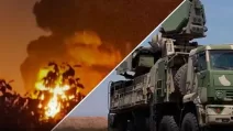 Пожежа на Ільському НПЗ та зенітний комплекс "Панцир-С1" / Фото: Генштаб ЗСУ