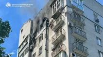 Россияне вновь атаковали город / Фото: Днепропетровская ОГА