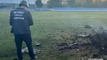 Оккупанты ударили по спорткомплексу в Лозовой / Фото: Харьковская областная прокуратура
