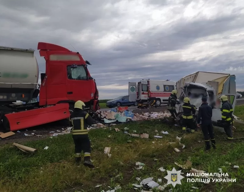 Двоє людей постраждали в ДТП на Кіровоградщині / Фото: ГУНП в Кіровоградській області.