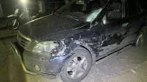 Пошкоджена внаслідок ДТП автівка військового / Фото: ДБР