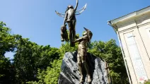 Monument to children killed as a result of the armed aggression of the Russian Federation, Kharkiv / Photo: Office of the President