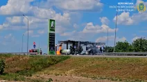 Семеро поранених і одна загибла: наслідки атаки РФ по АЗС у Чорнобаївській громаді / Фото: скріншот