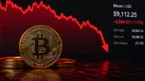 Біткоїн вперше за довгий час опустився нижче $60 тисяч / Фото: Головне в Україні