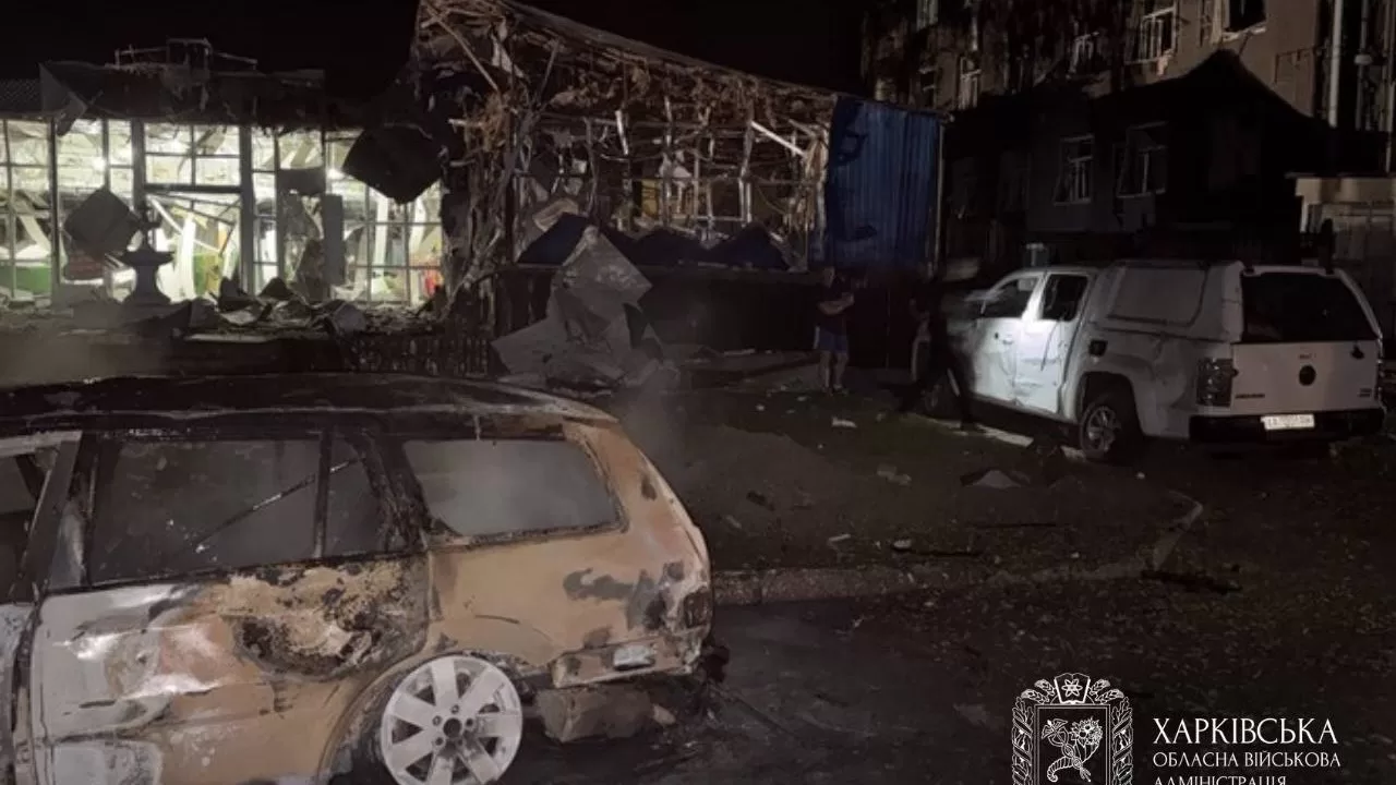 Для атак по регіону російські війська застосували в тому числі п’ять ракет Х-59 / Фото: Харківська ОВА