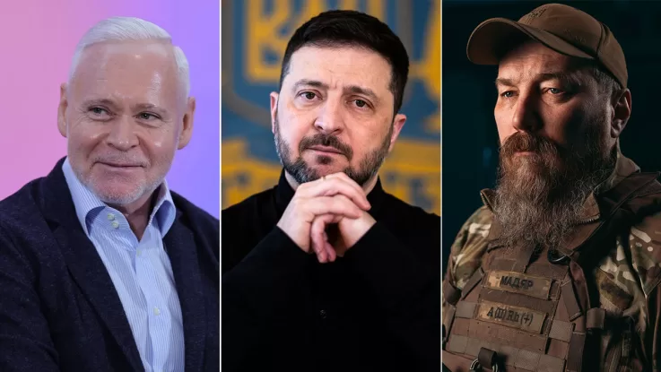 Ігор Терехов, Володимир Зеленський і Роберт "Мадяр" Бровді / Колаж: Головне в Україні
