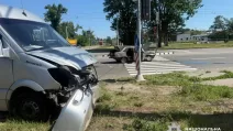 Место ДТП с шестью пострадавшими в Харькове / Фото: ГУНП в Харьковской области