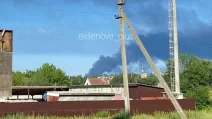 The oil pumping station in Yefimovka came under attack for the second time / Photo: social media