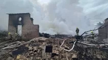 Наслідки удару по кіностудії Довженка 15 червня / Фото: Кіностудія Довженка, Facebook
