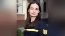 Рятувальниця Олександра Щебілова / Фото: Навчально-науковий інститут пожежної та техногенної безпеки НЦЗУ України