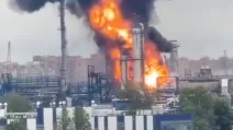 Атака на московський НПЗ вивела з ладу понад половину його потужностей / Фото із соцмереж