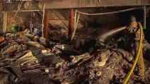 Ліквідація наслідків атаки РФ на Сумщині / Фото: ДСНС