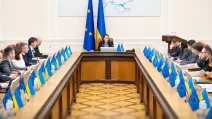 Юлія Свириденко під час засідання уряду / Фото: t.me/svyrydenkoy