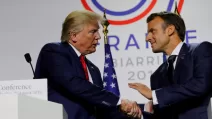 Дональд Трамп и Эмманюэль Макрон на саммите «Большой семерки» во Франции / Фото: Reuters