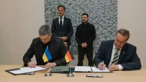 Украина и Германия подписали договорённость о развитии антибаллистической программы / Фото: t.me/zedigital