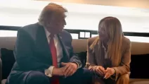 Трамп и Мелони на саммите G7 в Эвиане / Фото: ANSA