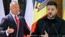 Президент Польши Кароль Навроцкий и президент Украины Владимир Зеленский / Коллаж: Onet