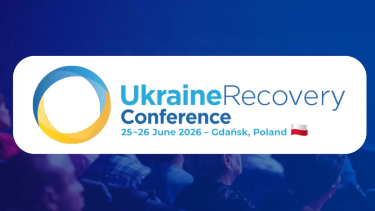 Лого Recovery Ukraine Conference у Гданську