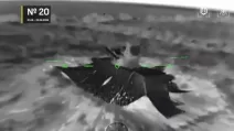 Strike on a Pantsir-S1 air defense missile and gun system / Photo: screenshot