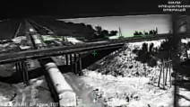Railway bridge over the North Crimean Canal / Screenshot