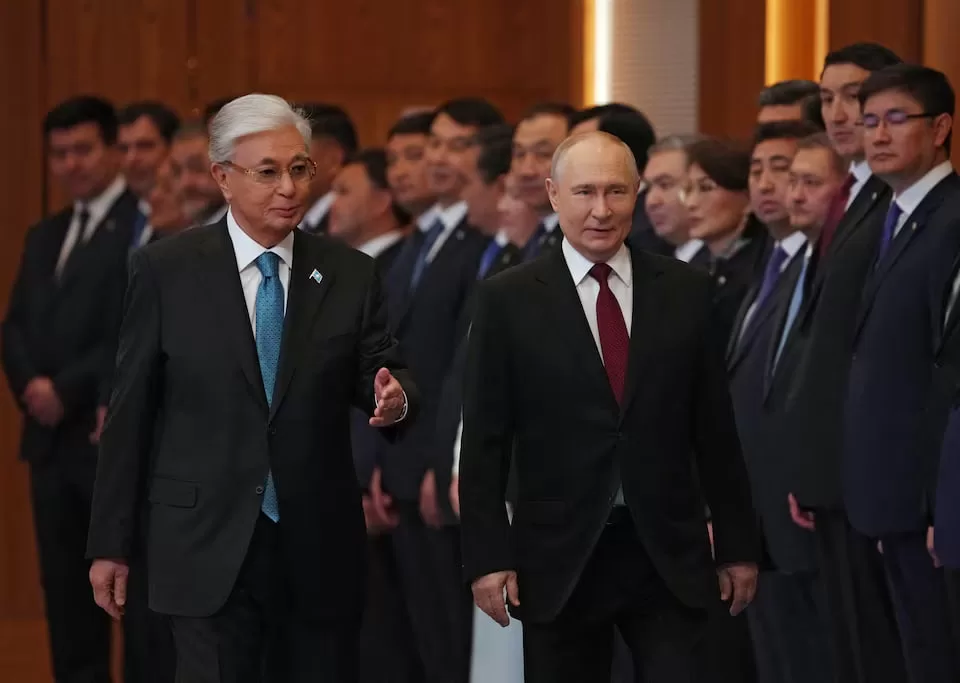 Володимир Путін та Касим-Жомарт Токаєв / Фото: Reuters