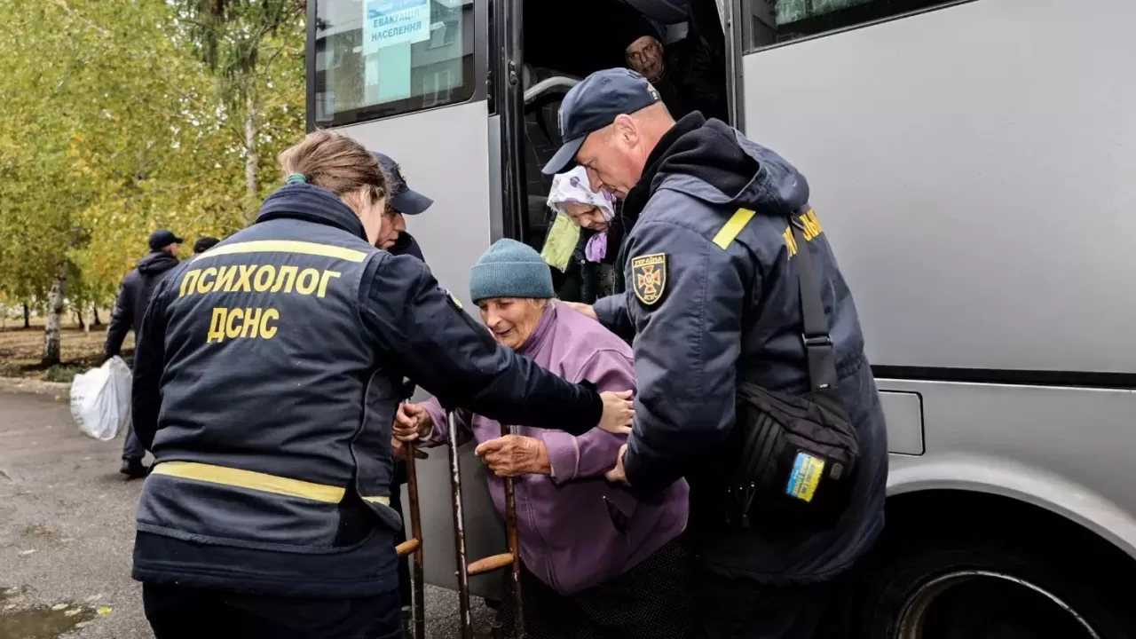 Эвакуация населения / Фото: ГСЧС