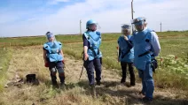 Сотрудники NPA в Николаевской области / Фото: Facebook Norwegian People's Aid Ukraine