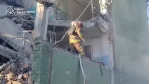 Ликвидация последствий атаки на Запорожье / Фото: ГСЧС