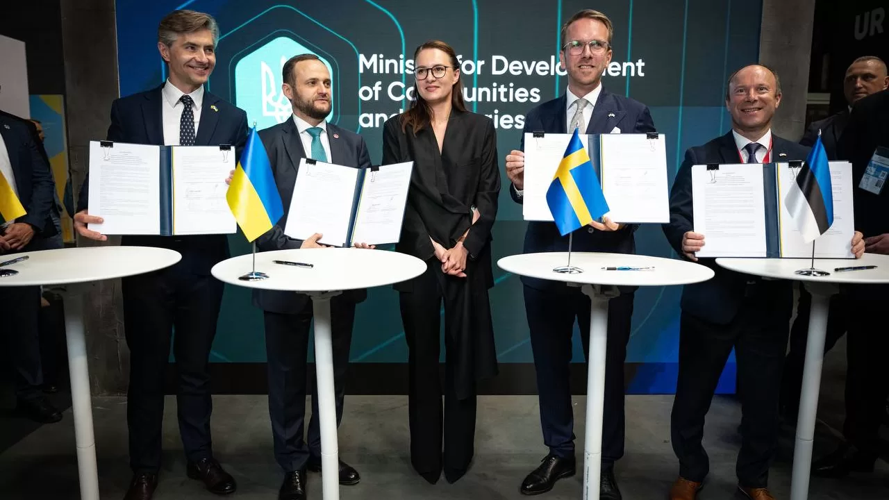 На URC-2026 Україна домовилася про понад 1 млрд євро для енергетики та новий транспортний фонд / Фото: t.me/svyrydenkoy