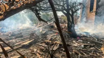 Окупанти атакували Куп’янський район авіабомбами / Фото: ДСНС