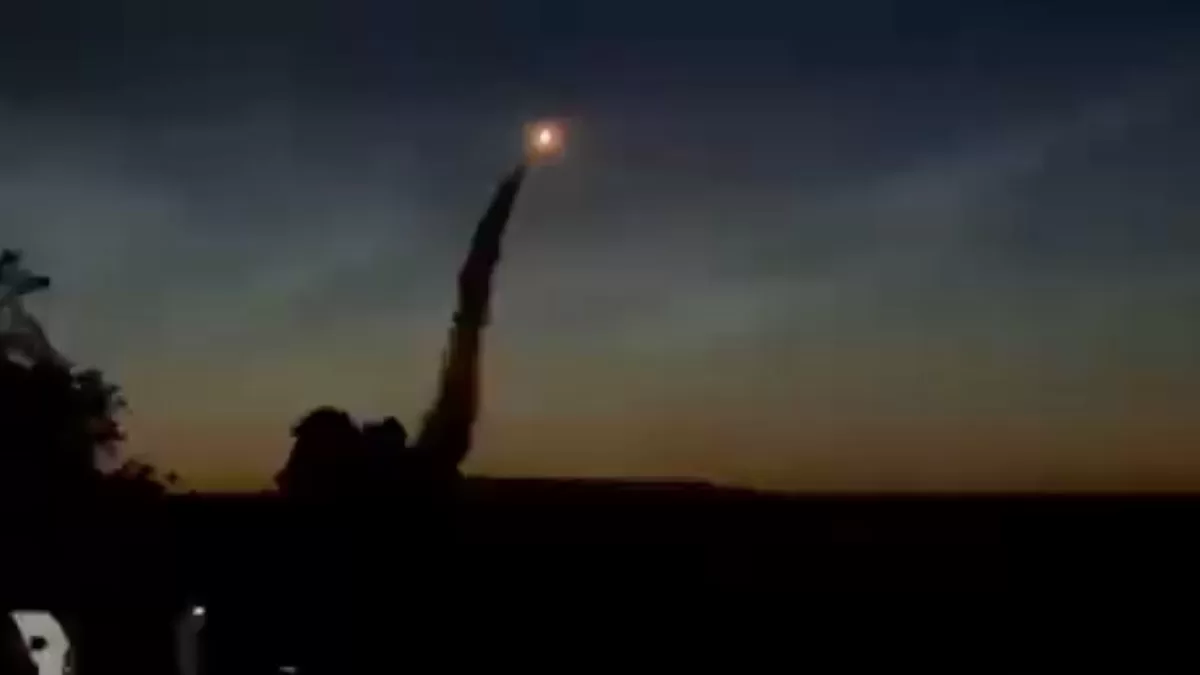 Запуск ракет FP-5 «Фламінго», якими сьогодні уразили обʼєкт у Волгограді / Фото: скріншот