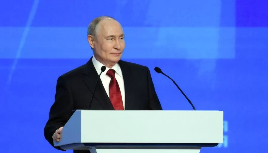 Изменения во внешности Путина всё чаще привлекают внимание во время его публичных выступлений / Фото: росСМИ