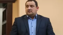 Сергій Кузьміних у залі Вищого антикорупційного суду, 11 лютого 2022 року / Фото: Вікторія Рощина/hromadske