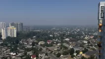 Вид з лівого берега на Поділ. Київ, 30 червня 2026 року / Фото: Суспільне Новини/Олександр Магула
