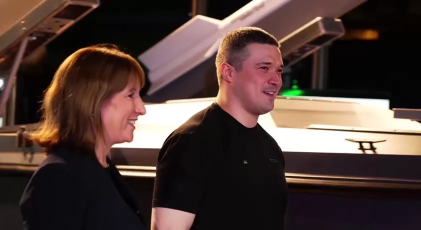 Rachel Reeves, the UK’s Chancellor of the Exchequer, and Ivan Fedorov, Ukraine’s Minister of Defense / Screenshot