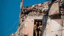 Последствия массированной российской атаки на Киев / Фото: ГСЧС